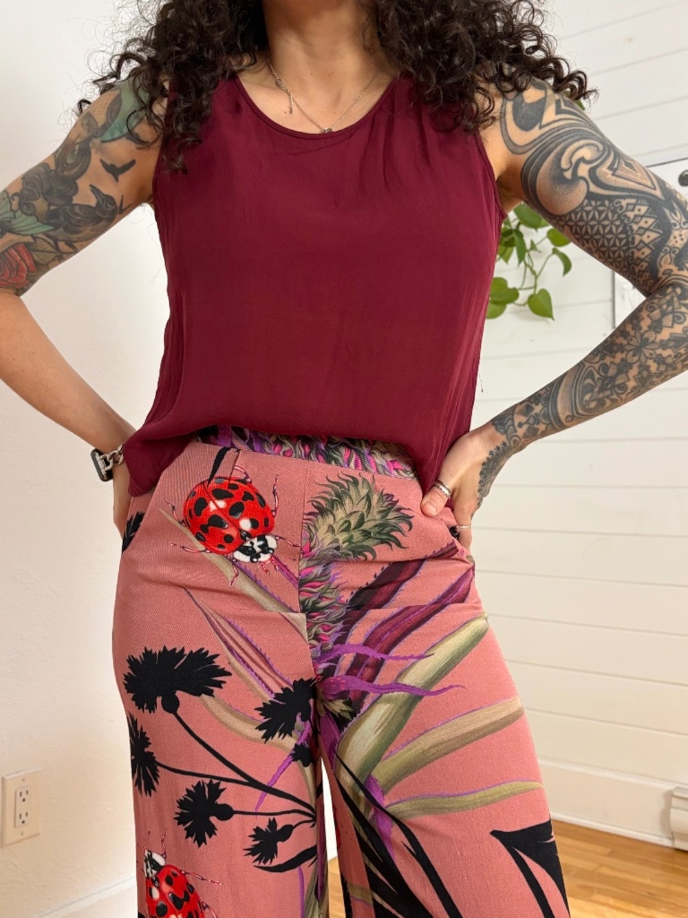 Vintage Jones silk tank top